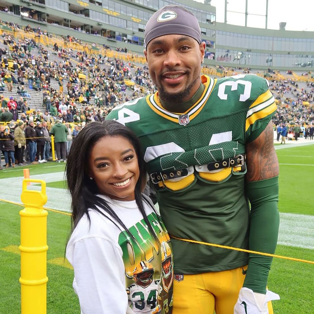 Simone Biles Supports Jonathan Owens After Packers’ Playoffs Loss